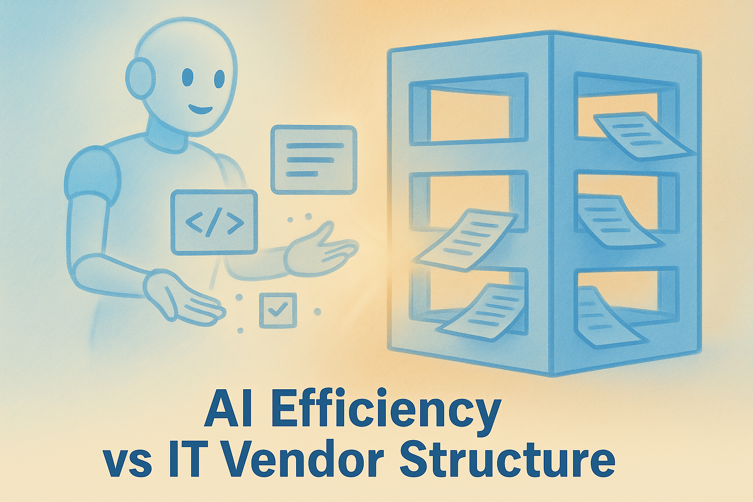 【第2回】AIが工数を減らしても、ITベンダーの構造がすぐには変わらない理由